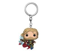 Funko POP! Keychain: Marvel: Thor: Love and Thunder - Thor Novelty Keyring - Collectable Mini Figure - Stocking Filler - Gift Idea - Official Merchandise - Movies Fans - Backpack Decor