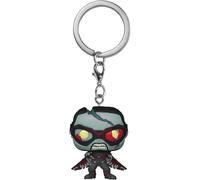 Funko Pop Keychain Marvel What If? - Zombie Falcon Vinyl Figure