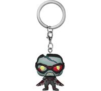 Funko Pop Keychain Marvel What If? - Zombie Falcon Vinyl Figure