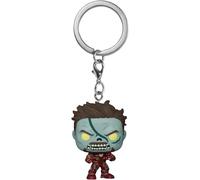 Funko Pop Keychain Marvel What If? - Zombie Iron Man Vinyl Figure