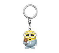Funko Pop! Keychain: Minions 2- Pajama Bob - Despicable Me: Minions Novelty Keyring - Collectable Mini Figure - Stocking Filler - Gift Idea - Official Merchandise - Movies Fans - Backpack Decor