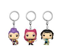 Funko POP! Keychain: Netflix - KPOP Demon Hunters - Rumi, Mira & Zoey - 3 Pack - Collectable Mini Figure - Stocking Filler - Gift Idea - Official Merchandise - Backpack Decor