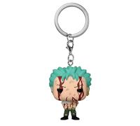 Funko POP! Keychain: OP - Roronoa Zoro - One Piece - Collectable Vinyl Mini Figure Novelty Keyring - Stocking Filler - Gift Idea - Official Merchandise - Anime Fans - Minifigure