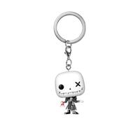 Funko Pop! Keychain: Patchwork - Jack Skellington - The Nightmare Before Christmas - Collectable Mini Figure - Stocking Filler - Gift Idea - Official Merchandise - Cartoon Fans