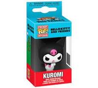 Funko Pop! Keychain: Sanrio - Kuromi - Hello Kitty Novelty Keyring - Collectable Mini Figure - Stocking Filler - Gift Idea - Official Merchandise - Anime Fans - Backpack Decor
