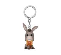 Funko POP! Keychain: Shrek DW 30th - Donkey - Shrek Franchise Novelty Keyring - Collectable Mini Figure - Stocking Filler - Gift Idea - Official Merchandise - Movies Fans - Backpack Decor