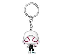 Funko Pop! Keychain: Spider-Man: Across the Spider-Verse - Spider-Gwen - Spider-man Novelty Keyring - Collectable Mini Figure - Stocking Filler - Gift Idea - Official Merchandise - Movies Fans