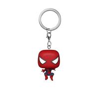 Funko POP! Keychain: Spiderman No Way Home 2021 - Spider-Man - Leaping SM2 Novelty Keyring - Collectable Mini Figure - Stocking Filler - Gift Idea - Official Merchandise - Movies Fans