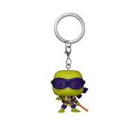 Funko Pop! Keychain: Teenage Mutant Ninja Turtles - (Teenage Mutant Ninja Turtles (TMNT) ) Donatello Novelty Keyring - Collectable Mini Figure - Stocking Filler - Gift Idea - Official Merchandise