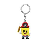 Funko Pop! Keychain: The SpongeBob Movie - SpongeBob SquarePants - Collectable Mini Figure - Stocking Filler - Gift Idea - Official Merchandise - Cartoon Fans - Backpack Decor