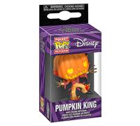 Funko POP Keychain TNBC Nightmare Before Christmas 30th Pumpkin King Figure