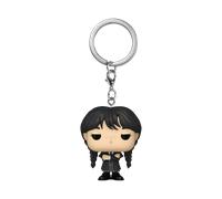 Funko Pop! Keychain: Wednesday - Wednesday Novelty Keyring - Collectable Mini Figure - Stocking Filler - Gift Idea - Official Merchandise - TV Fans - Backpack Decor