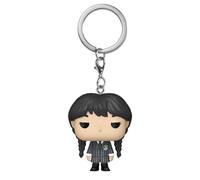 Funko POP! Keychain: Wednesday - Wednesday Addams | Official Comedy Merch - Mini Figurine Keyring for Keys, Bags and Backpacks - Stocking Filler and Party Bag Gift