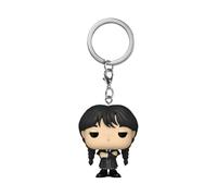 Funko POP! Keychain: Wednesday - Wednesday | Official Comedy Merch - Mini Figurine Keyring for Keys, Bags and Backpacks - Stocking Filler and Party Bag Gift
