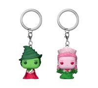 Funko Pop! Keychain: Wicked 2 Pack - Glinda & Elphaba - (Ombre) - Wicked Part 1 Novelty Keyring - Collectable Mini Figure - Stocking Filler - Gift Idea - Official Merchandise - Movies Fans