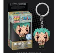 Funko POP! Keychain: OP - Roronoa Zoro - One Piece - Collectable Vinyl Mini Figure Novelty Keyring - Stocking Filler - Gift Idea - Official Merchandise - Anime Fans - Minifigure