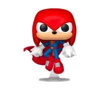 Funko Pop! Heroes: Justice League & Sonic - Knuckles/Superman Hybrid - Sonic + DC Comics - Collectable Vinyl Figure - Gift Idea - Official Merchandise - Toys for Kids & Adults - Video Games Fans
