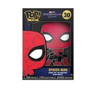 Funko Pop! Large Enamel Pin MARVEL: Spiderman Tom Holland - Spider-Man - Spider-man Enamel Pins - Cute Collectable Novelty Brooch - for Backpacks & Bags - Gift Idea - Movies Fans
