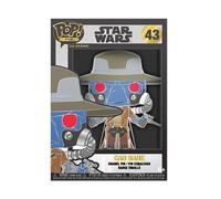 Funko Pop! Large Enamel Pin Star Wars: Clone Wars - Cad Bane - Star Wars Enamel Pins - Cute Collectable Novelty Brooch - for Backpacks & Bags - Gift Idea - Official Merchandise