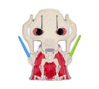Funko Pop! Large Enamel Pin Star Wars: General Grievous CHASE - Star Wars Enamel Pins - Cute Collectable Novelty Brooch - for Backpacks & Bags - Gift Idea - Official Merchandise