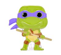 Funko Pop! Large Enamel Pin Teenage Mutant Ninja Turtles (TMNT) : Donatello Enamel Pins - Cute Collectable Novelty Brooch - for Backpacks & Bags - Gift Idea - Official Merchandise - TV Fans