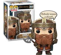 Funko POP Lord of the Rings Gimli Nobody Tosses a Dwarf Vinyl Figure 2028