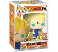 Funko Pop! Majin Vegeta Glow in The Dark #862 Dragon Ball Z | Exclusive Vinyl Figure | Glow in the Dark | Collectible