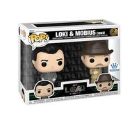 Funko Pop! Marvel: 1893 Loki & Mobius 2-Pack Shop Exclusive