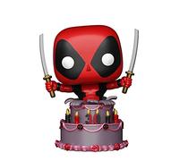 Funko Pop! Marvel 7/11 Exclusive 30th Anniversary Deadpool in Birthday Cake #776