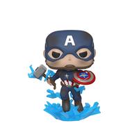 Funko Pop Marvel: Avengers - Captain America with Broken Shield & Mjoinir #573