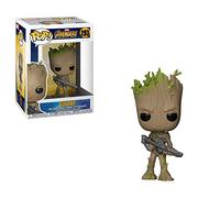 Funko POP! Marvel: Avengers Infinity War - Groot With Blaster - Collectable Vinyl Figure - Gift Idea - Official Merchandise - Toys for Kids & Adults - Movies Fans - Model Figure for Collectors