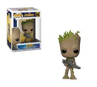 Funko POP! Marvel: Avengers Infinity War - Teen Groot with Gun Multic