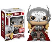Funko Pop! Marvel: Avengers - Lady Thor Jane Foster Secret Wars Collectors Corps Exclusive Vinyl Figure (Bundled with Pop Box Protector Case)
