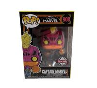 Funko Pop Marvel Captain Marvel Black Light Exclusive Multicolor