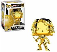 Funko POP! Bobble: Marvel: Marvel Studios 10: Black Widow - (Chrome) - Collectable Vinyl Figure - Gift Idea - Official Merchandise - Toys for Kids & Adults - Movies Fans - Model Figure for Collectors