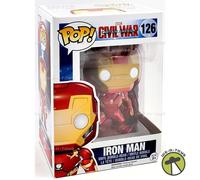 Funko POP Marvel Captain America 3 Civil War Iron Man 126 Bobble Head Figure