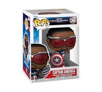 Funko POP! Marvel: Captain America - Brave New World | Official Superheroes Merch - Collectable Vinyl Figurine for Shelf Display - Birthday Gift Idea for Fans and Collectors
