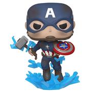 POP! Marvel - Avengers Endgame #573 Captain America with Broken Shield & Mjolnir