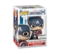 Funko Pop! Marvel: Civil War Build A Scene - Captain America - Amazon Exclusive - Collectable Vinyl Figure - Gift Idea - Official Merchandise - Toys for Kids & Adults - Movies Fans