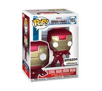 POP! Marvel: Civil War Build A Scene - Iron Man - Captain America 3 - Amazon Exclusive - Collectable Vinyl Figure - Gift Idea - Official Merchandise -