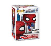 Funko POP! Marvel: Civil War Build A Scene - Spider-Man - Captain America 3 - Amazon Exclusive - Collectable Vinyl Figure - Gift Idea - Official Merchandise - Toys for Kids & Adults - Movies Fans