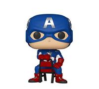 Funko Pop! Marvel Collector Corps Exclusive End Credits Captain America #693 w/ Free Acrylic Case