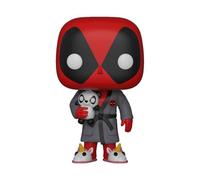 Funko POP! Marvel: Deadpool Playtime - Deadpool In Robe - Collectable Vinyl Figure - Gift Idea - Official Merchandise - Toys for Kids & Adults - Comic Books Fans - Model Figure for Collectors
