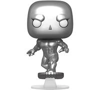 Funko 44992 POP Marvel: Fantastic Four - Silver Surfer Collectible Toy, Multicolour