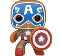 Funko Pop Marvel: Gingerbread Captain America Vinyl Figure