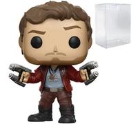 Funko Pop! Marvel: Guardians of the Galaxy Vol. 2 - Star Lord Vinyl Figure (Bundled with Pop Box Protector Case)