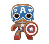 Funko POP Marvel: Holiday - Captain America - Marvel Comics - Collectable Vinyl