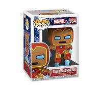 Funko POP! Marvel: Holiday - Iron Man - Marvel Comics - Collectable Vinyl Figure - Gift Idea - Official Merchandise - Toys for Kids & Adults - Comic Books Fans - Model Figure for Collectors