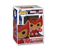 Funko POP! Marvel: Holiday - Scarlet Witch - Marvel Comics - Collectable Vinyl Figure - Gift Idea - Official Merchandise - Toys for Kids & Adults - Comic Books Fans - Model Figure for Collectors