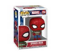 Funko Pop! Marvel: Holiday - Spider-Man - (SWTR) - Marvel Comics - Collectable Vinyl Figure - Gift Idea - Official Merchandise - Toys for Kids & Adults - Movies Fans - Model Figure for Collectors